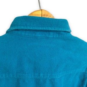 Vintage Cabelas peau de cerf douce chamois flanelle brodée